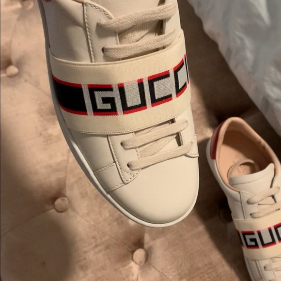 Gucci ace sneakers with elastic web - Picture 10 of 10